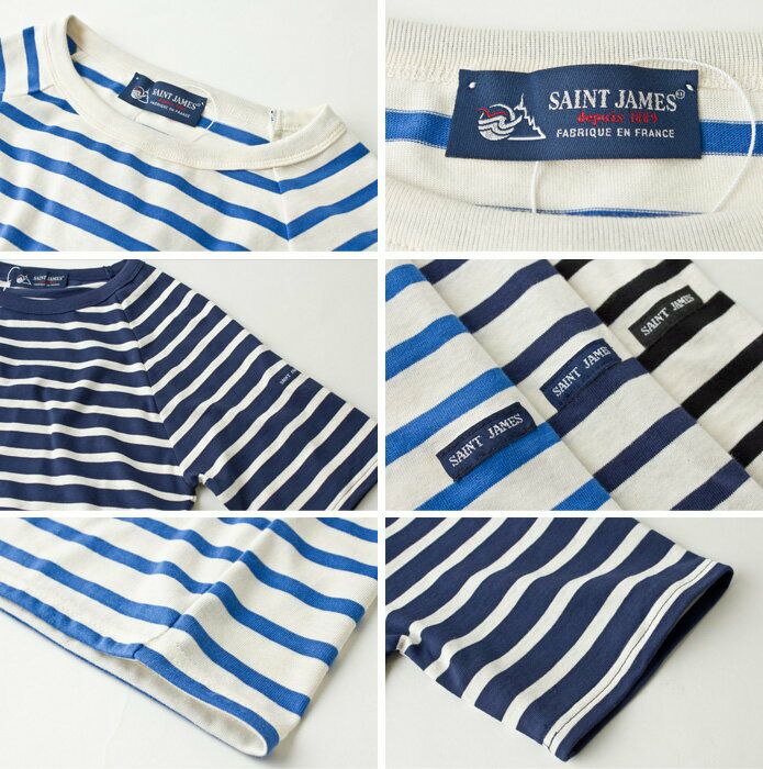 LADY'S】 SAINTJAMES[セントジェームス] クルーネックラグラン
