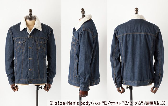ラングラー デニムジャケット デニム シェルパ ジャケット ラ