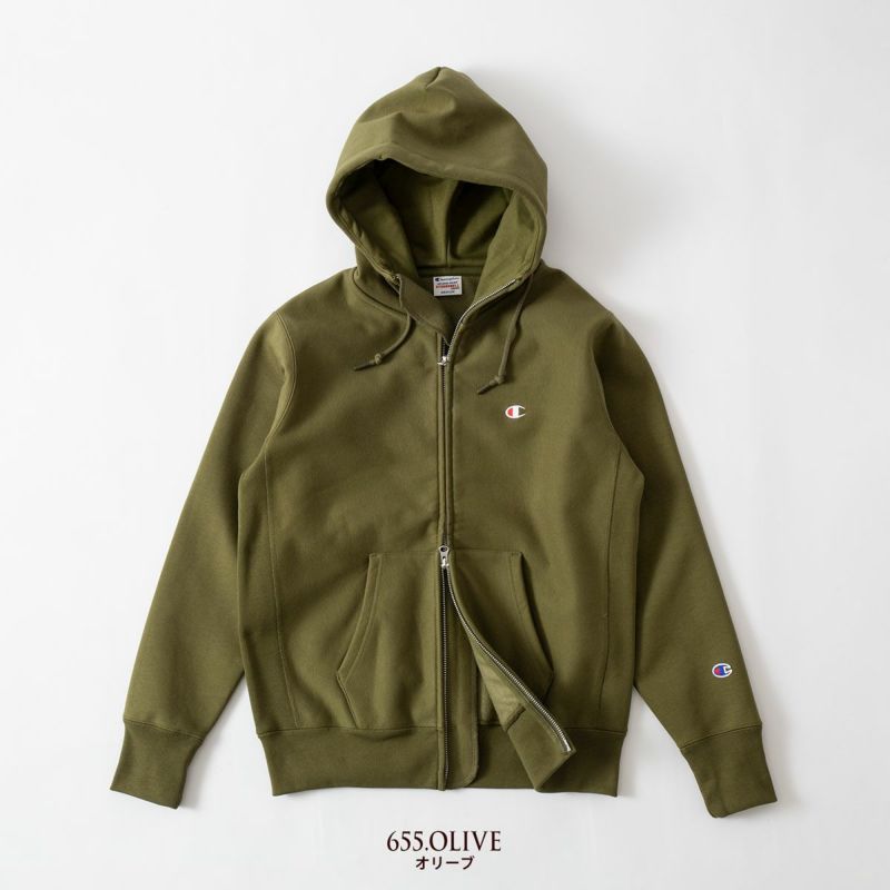 チャンピオン ストームシェル パーカー Champion C3-U124/C3-L109 STORMSHELL ZIP HOODED SWEAT  SHIRT リバースウィーブ REVERSE WEAVE スエット｜ココチヤ｜新潟燕市のセレクトショップ