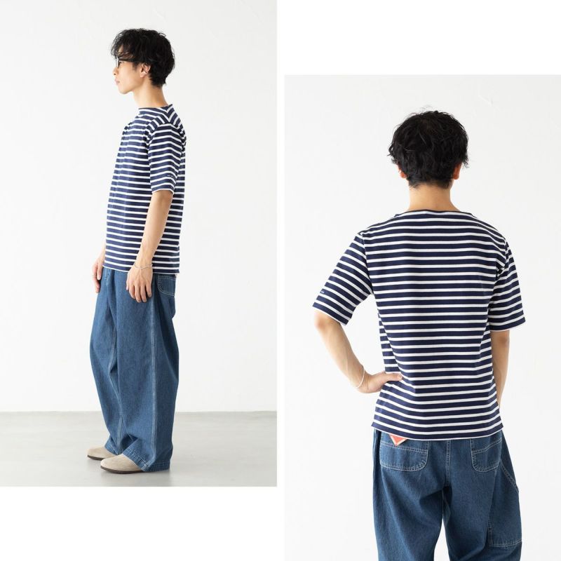 セントジェームス 半袖 ウエッソン 無地＆ボーダー Tシャツ