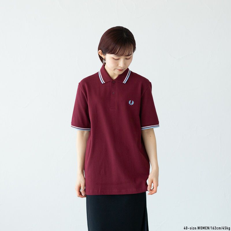 24SSカラー入荷！フレッドペリー ポロシャツ M12 英国製 FRED PERRY