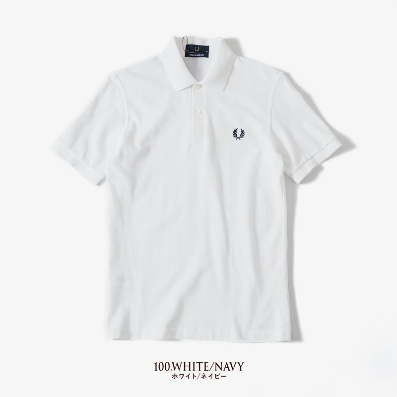 フレッドペリー ポロシャツ M3 英国製 プレーンポロ FRED PERRY