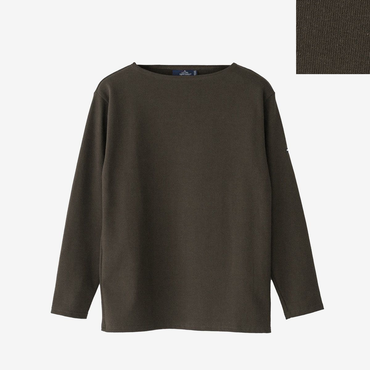 セントジェームス ウエッソン 無地 ソリッド 長袖 Tシャツ SAINT JAMES