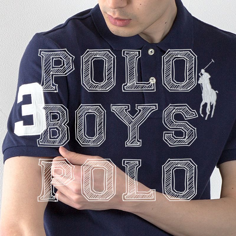ポロ ラルフローレン ボーイズ ビッグポニー ポロシャツ POLO