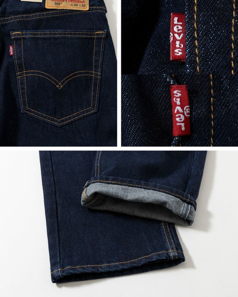 希少 米国製 Levi's リーバイス デニム デニムパンツ Levi's505 80s USA製 Levi'sリーバイス 505 デニムパンツ w34☆142
