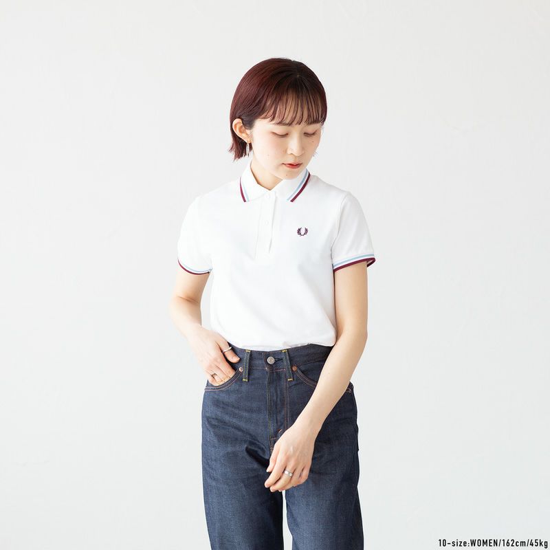 フレッドペリー ポロシャツ レディース FRED PERRY G12 英国製