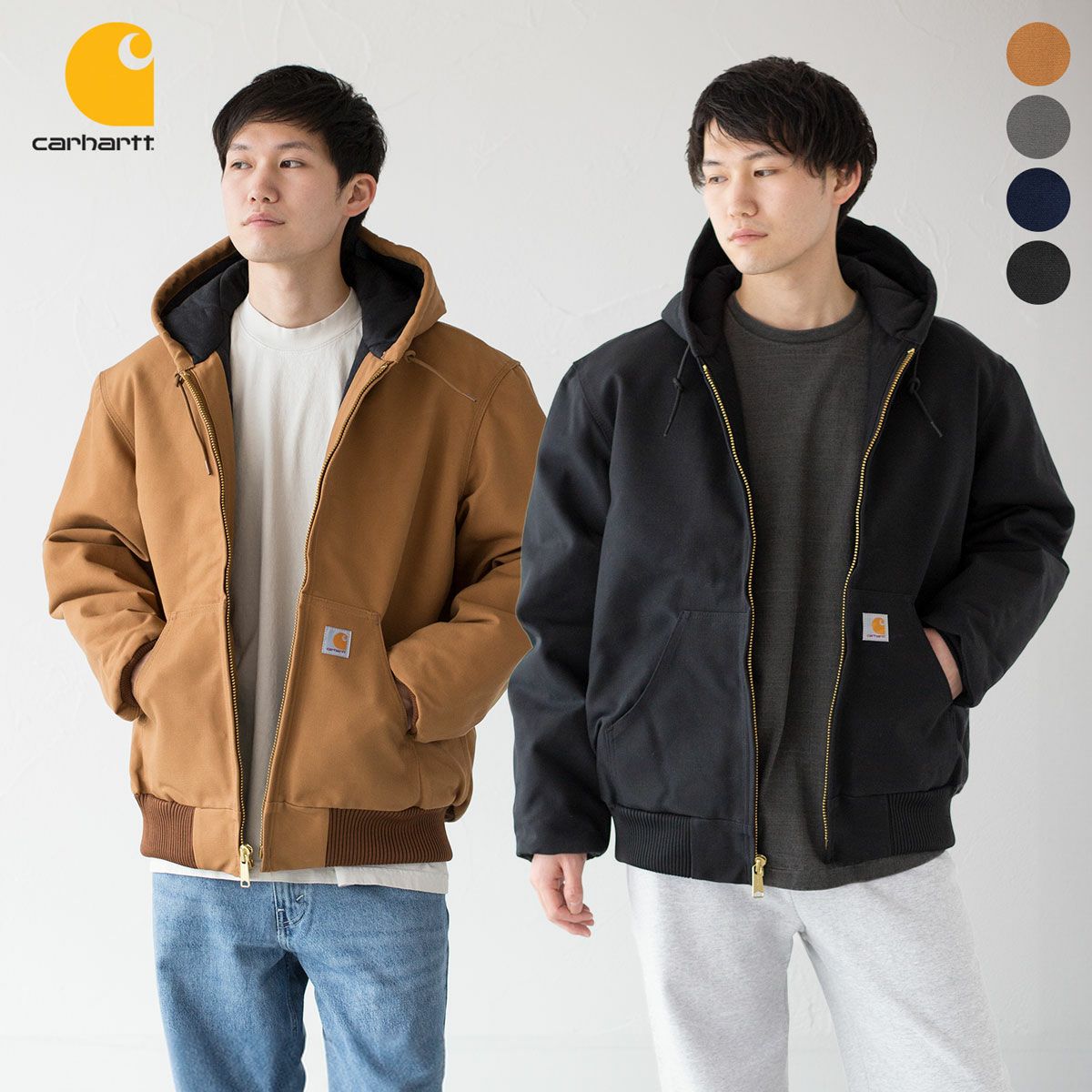 カーハート フランネル キルト アクティブ ジャケット J140｜ココチヤ 