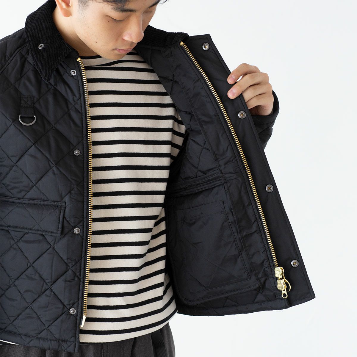 バブアー スペイ キルト キルティング ブルゾン Barbour MQU1802
