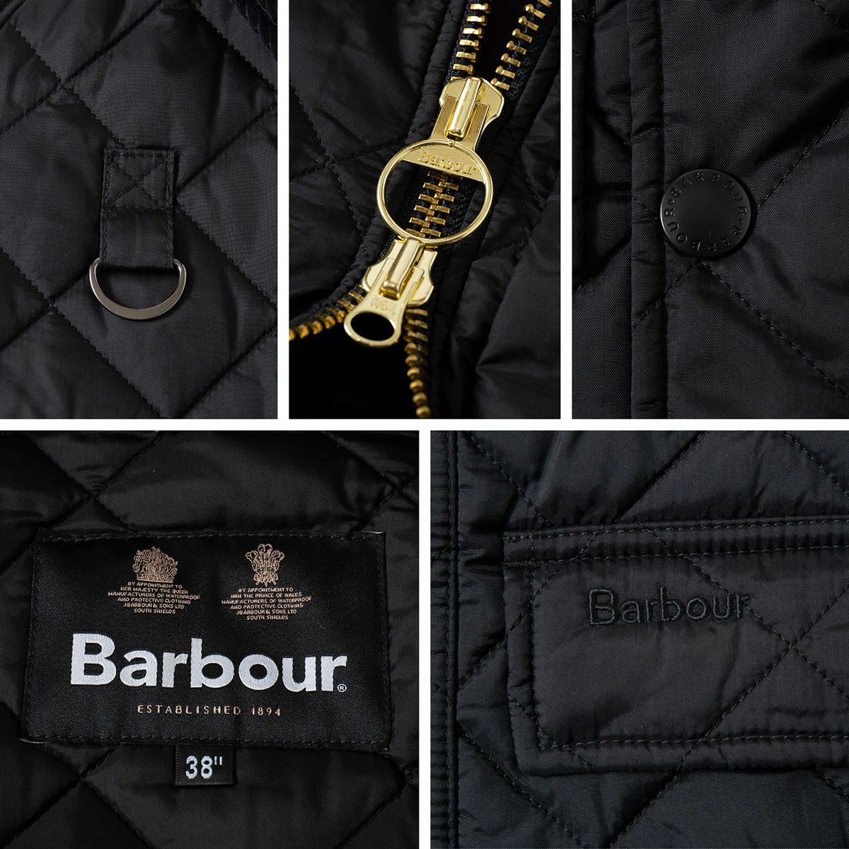 バブアー スペイ キルト キルティング ブルゾン Barbour MQU1802