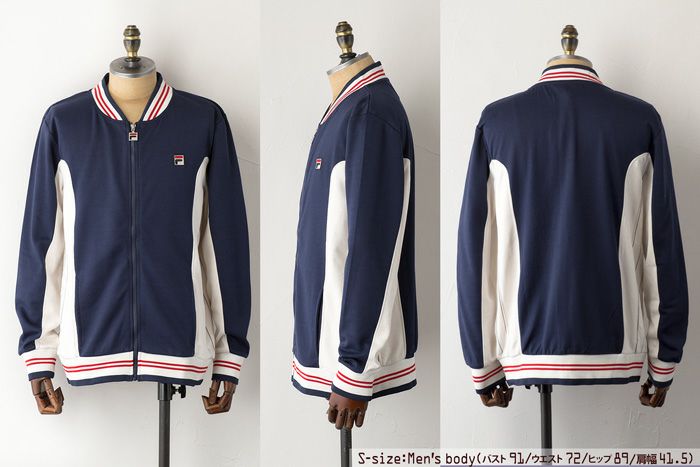 フィラ ジャージ US企画 セッタンタ ボルグジャケット FILA SETTANTA BORG JACKET ビョルン ボルグ/ビヨンボルグ テニス  ジャケット｜ココチヤ｜新潟燕市のセレクトショップ