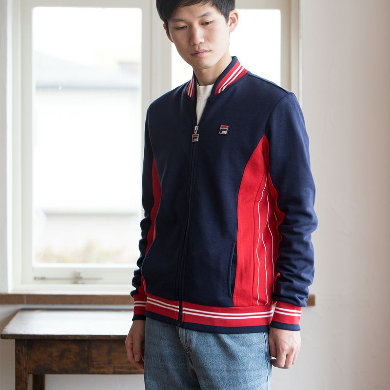 フィラ ジャージ US企画 セッタンタ ボルグジャケット FILA SETTANTA BORG JACKET ビョルン ボルグ/ビヨンボルグ テニス  ジャケット｜ココチヤ｜新潟燕市のセレクトショップ