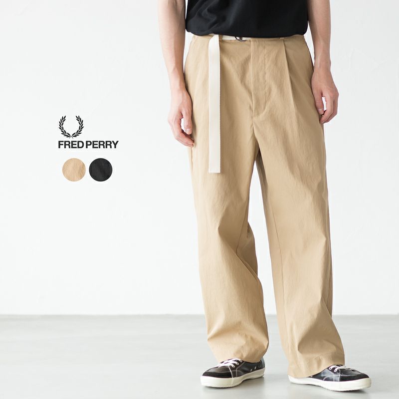 20%OFF】 フレッドペリー ワイド トラウザース F4538 チノパンツ