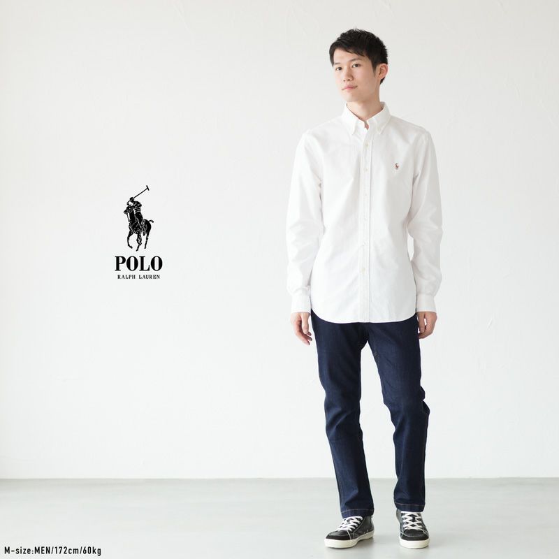 ポロ ラルフローレン メンズ オックスフォード ボタンダウンシャツ POLO RALPH LAUREN｜ココチヤ｜新潟燕市のセレクトショップ