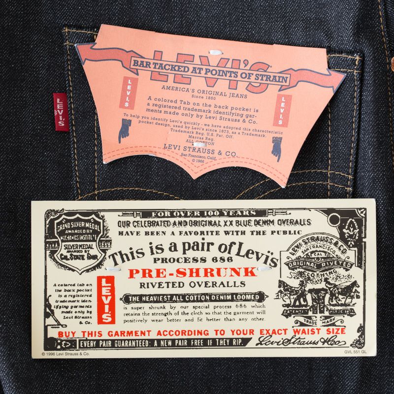リーバイス LVC 505-0217 日本製 1967年モデル W38リジッド リーバイス LVC 505-0217 日本製 1967年モデル W38リジッド