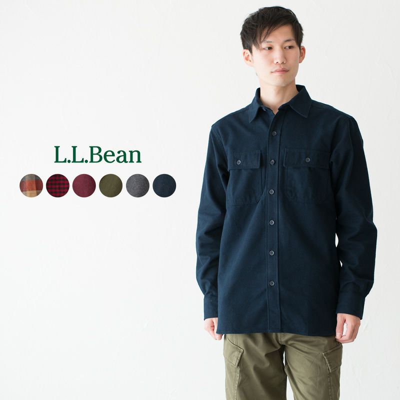 エルエルビーン シャミー クロス シャツ CHAMOIS SHIRTS メンズ LL