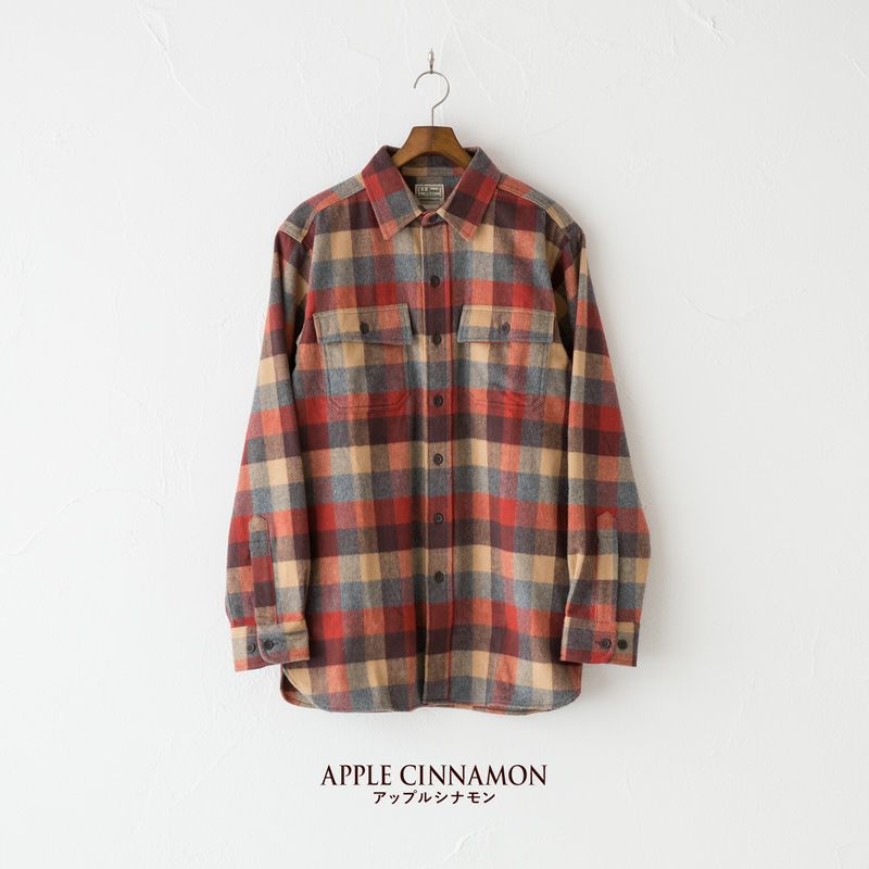 エルエルビーン シャミー クロス シャツ L.L.Bean CHAMOIS
