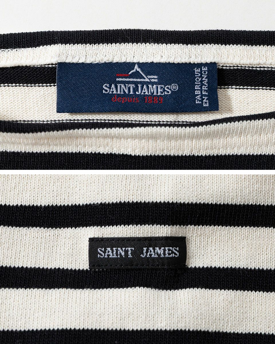 セントジェームス ウエッソン 定番ボーダー 長袖 Tシャツ SAINT JAMES