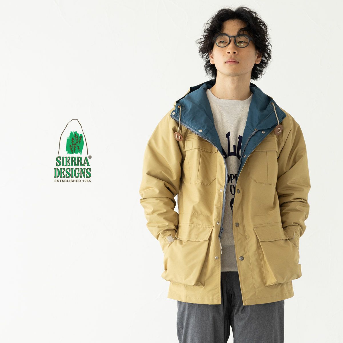 シエラデザインズ マウンテンパーカー アメリカ製 60/40クロス 7910L  
