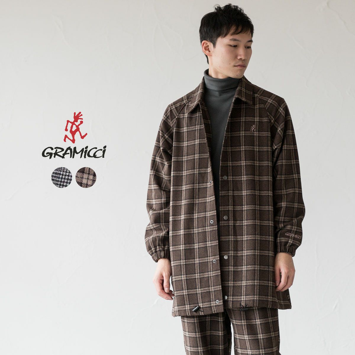 グラミチ ウール ブレンド コーチジャケット GUJK-20F039 メンズ