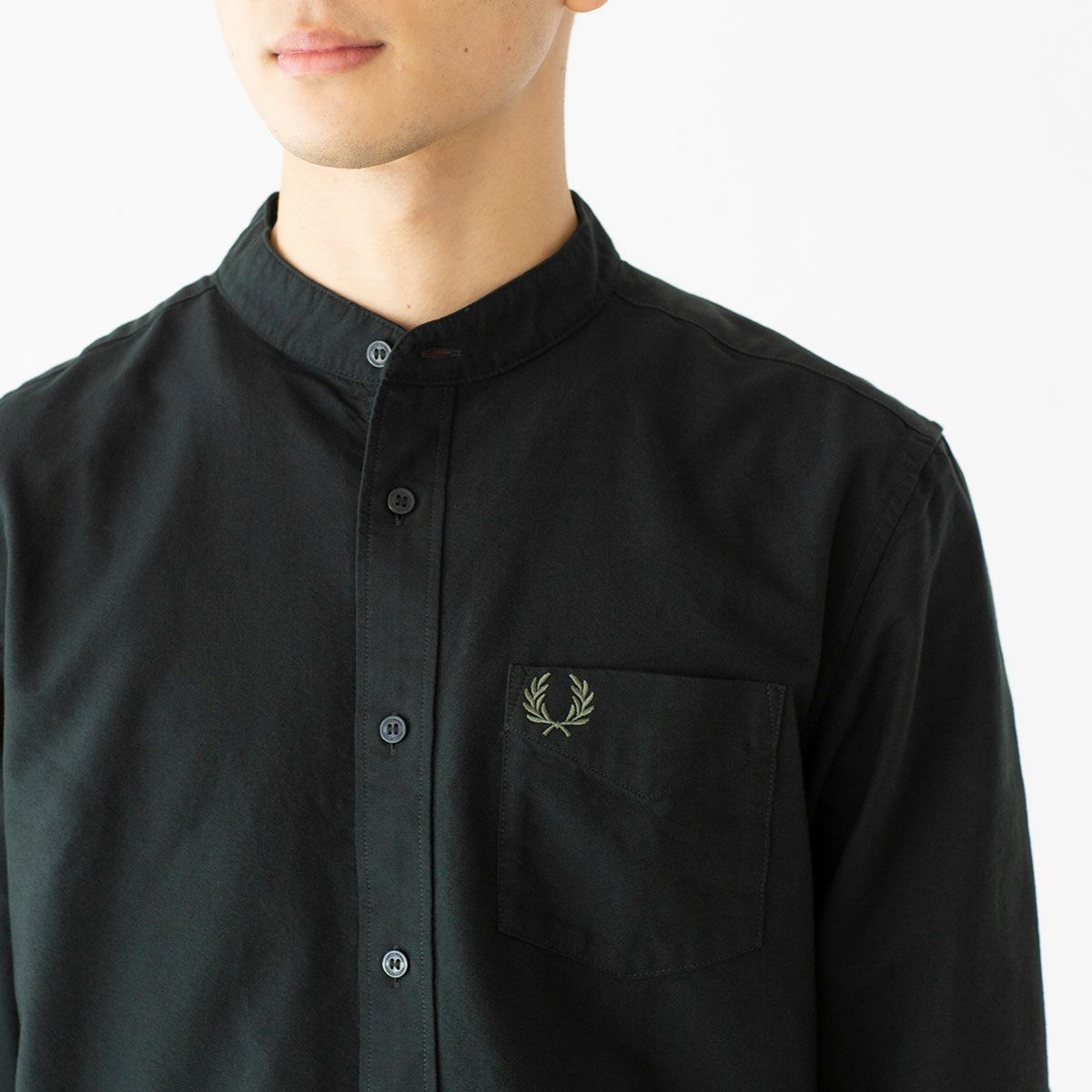フレッドペリー FRED PERRY グランダッド カラー バンドカラー