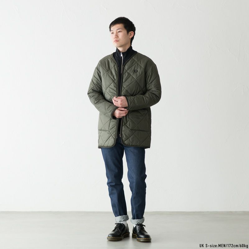 楽天市場】フレッドペリー ラベンハム キルテッド ライナー 英国製 J2852 キルティング コート メンズ レディース : ココチヤ