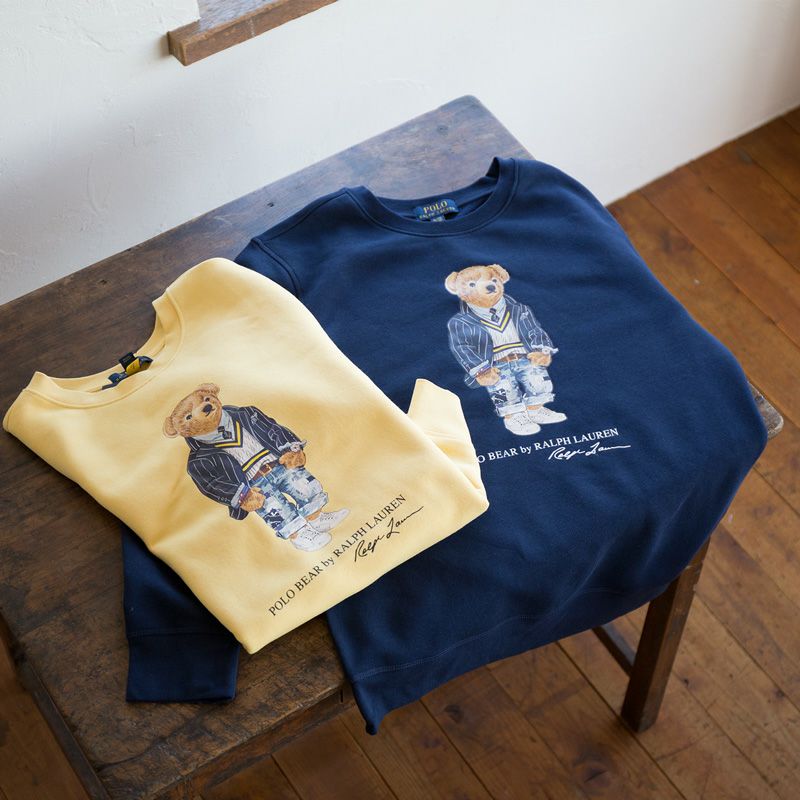 ポロ ラルフローレン ボーイズ ポロベア クルーネック