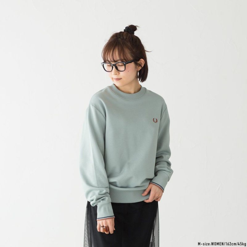 フレッドペリー FRED PERRY クルーネック スウェットシャツ フレッドペリー FRED PERRY クルーネック スウェットシャツ