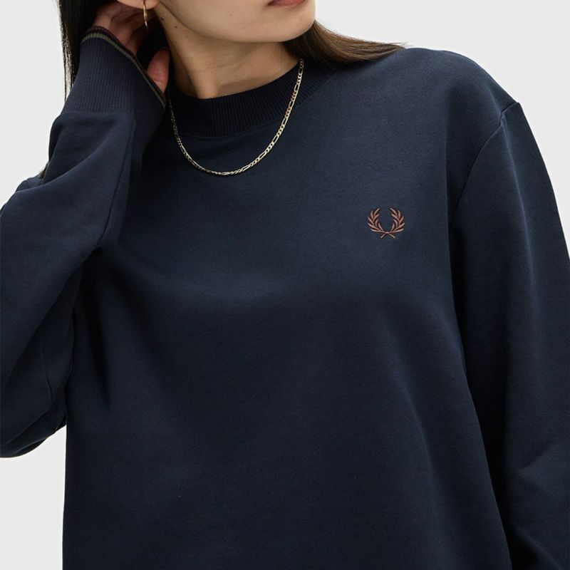フレッドペリー FRED PERRY クルーネック スウェットシャツ フレッドペリー FRED PERRY クルーネック スウェットシャツ