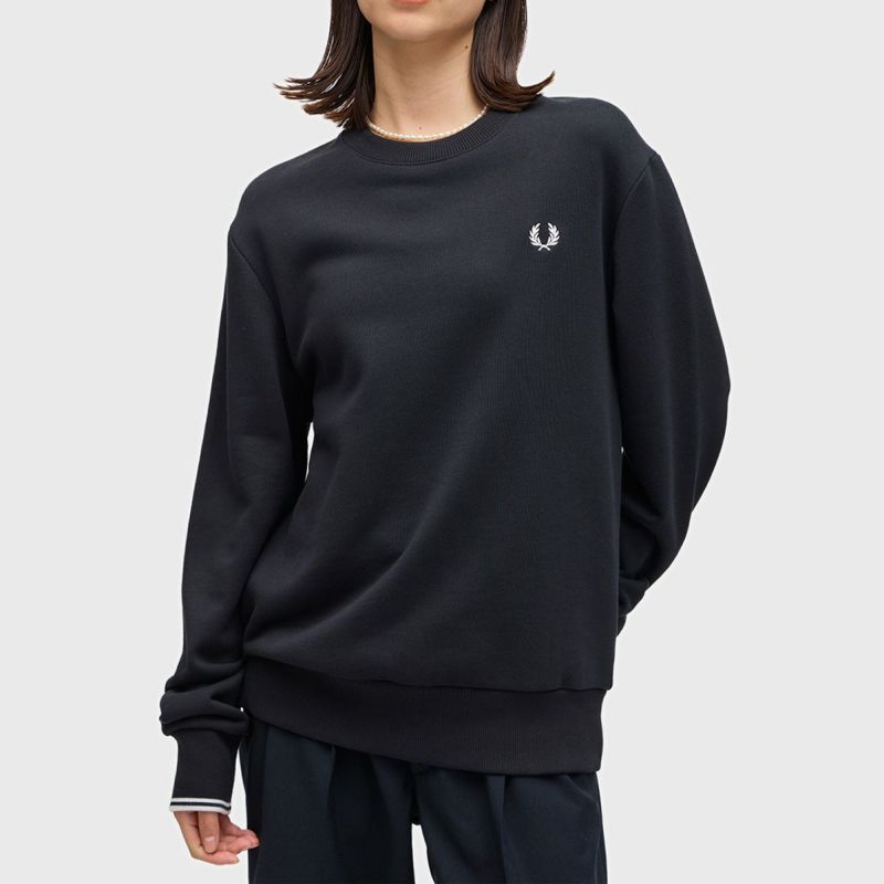フレッドペリー FRED PERRY クルーネック スウェットシャツ フレッドペリー FRED PERRY クルーネック スウェットシャツ