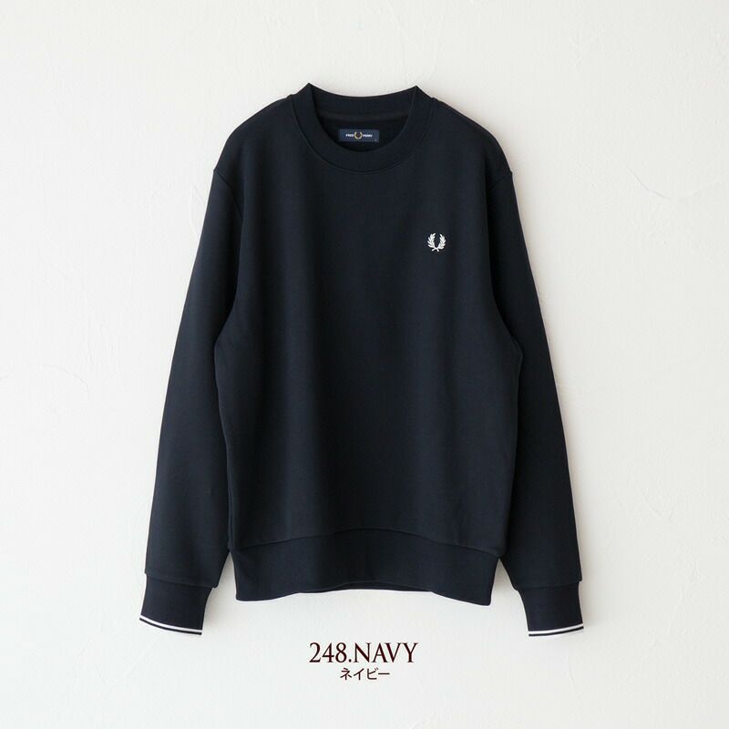 フレッドペリー FRED PERRY メンズ ハーフジップ スウェット