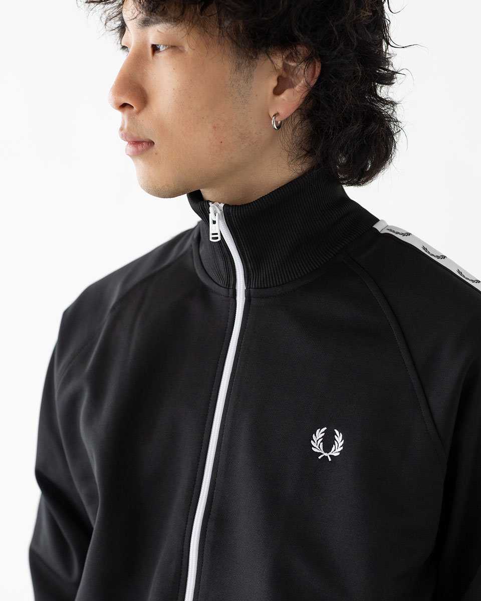 フレッドペリー ジャージ FRED PERRY テープド トラックジャケット 