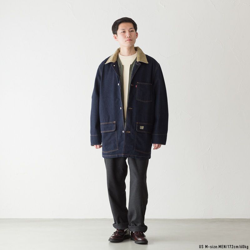 リーバイス チョアコート Levi's Z1859 ダークインディゴ リンス A3207