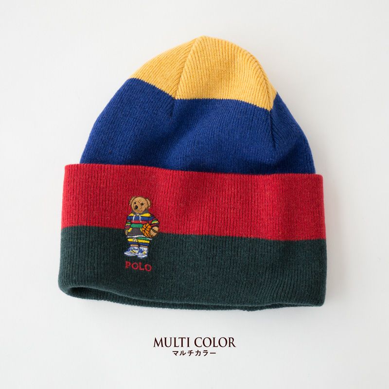 ポロベア ニット帽 POLO RalphLauren ポロ ラルフローレン アクティブ