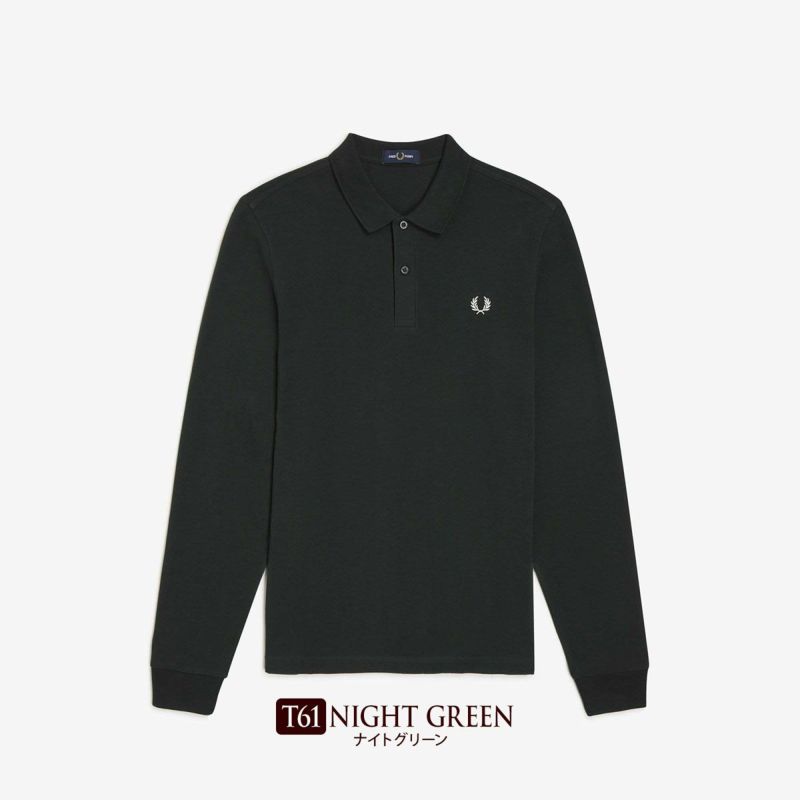 フレッドペリー 長袖 ポロシャツ FRED PERRY M6006 メンズ