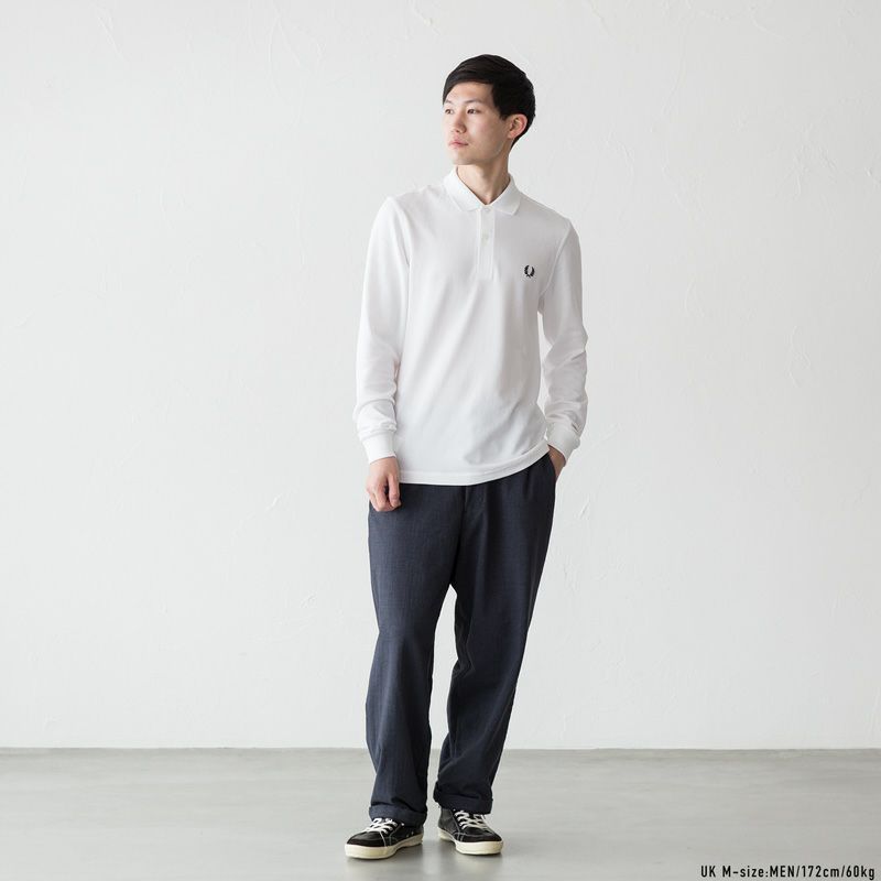 フレッドペリー　長袖ポロシャツ　Lサイズ FRED PERRY ポロシャツ The Fred Perry Shirt - M3636／フレッド