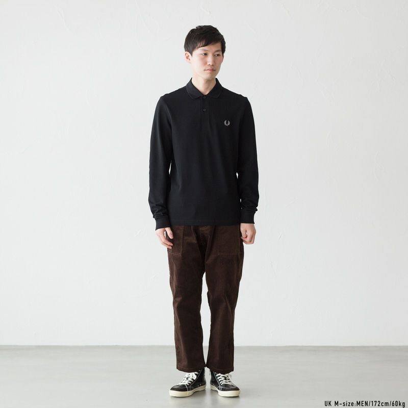 フレッドペリー 長袖 ポロシャツ FRED PERRY M6006 メンズ