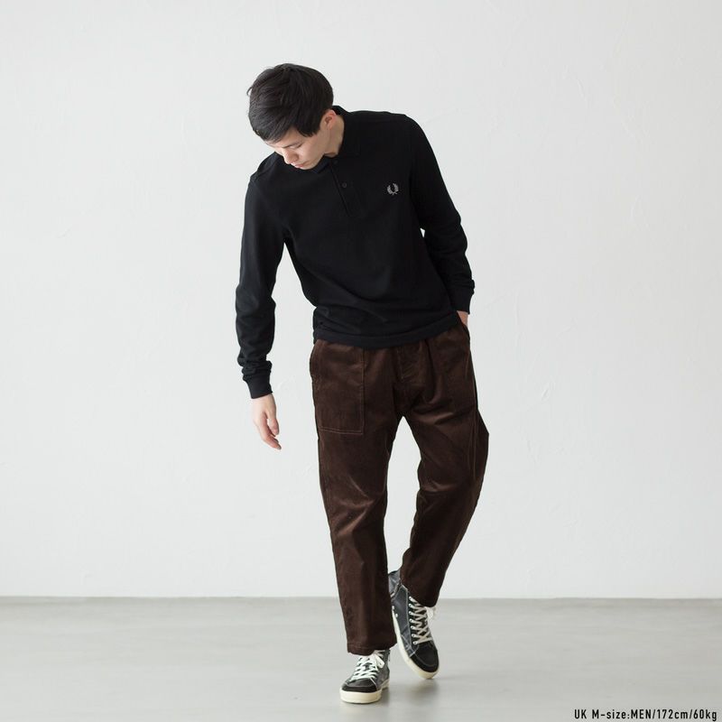 フレッドペリー 長袖 ポロシャツ FRED PERRY M6006 メンズ