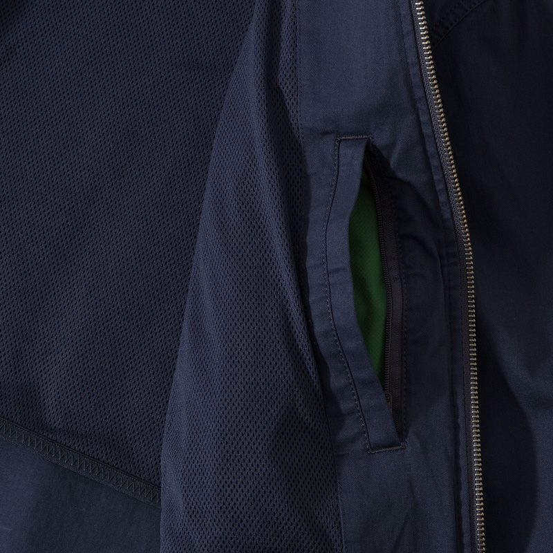 最終価格　新品未使用LACOSTE ネイビー ジャンパー M BH0110 楽天市場】ラコステ ジップアップ ストレッチ ハリントンジャケット