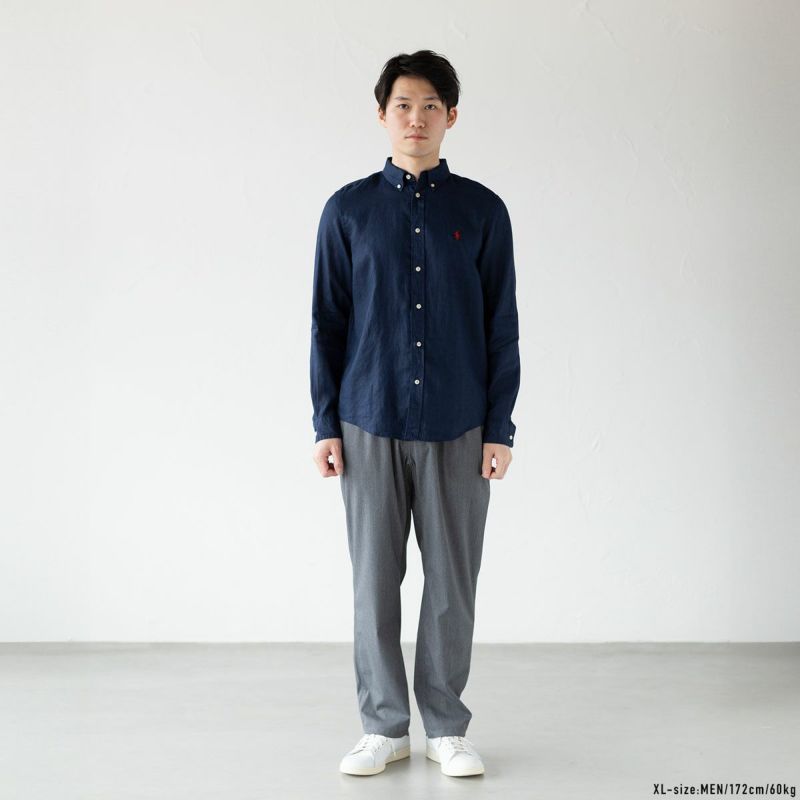 ポロ ラルフローレン リネン ボタンダウン BDシャツ POLO RALPH