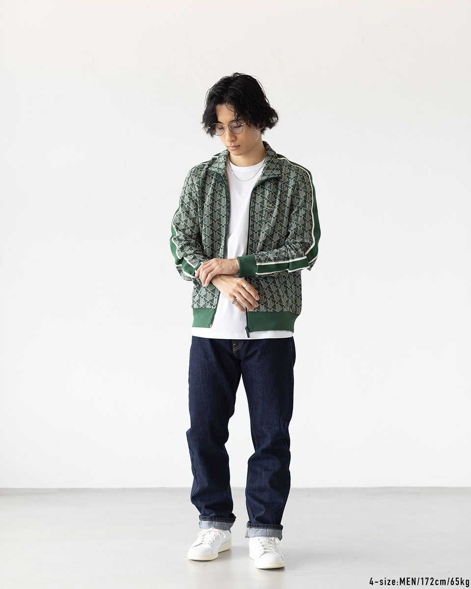 ラコステ モノグラム ジャカード トラックジャケット LACOSTE SH1368 