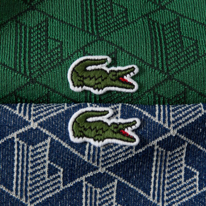ラコステ モノグラム ジャカード トラックジャケット LACOSTE