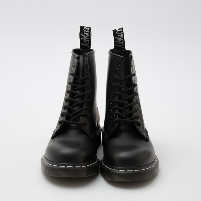 1460 ホワイトステッチ 8ホール ブーツ ブラック ドクターマーチン Dr.Martens 1460 WHITE STITCH ホワイト