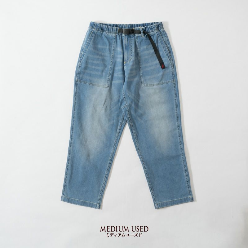 グラミチ☆Gramici☆デニムルーズテーパードパンツ☆GUP3-S2059☆M 楽天市場】【 GRAMICCI グラミチ 】 DENIM LOOSE TAPERED PANT