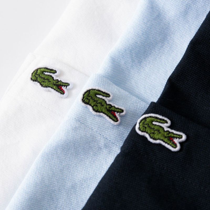 ラコステ オックスフォード ボタンダウンシャツ LACOSTE CH6372-10