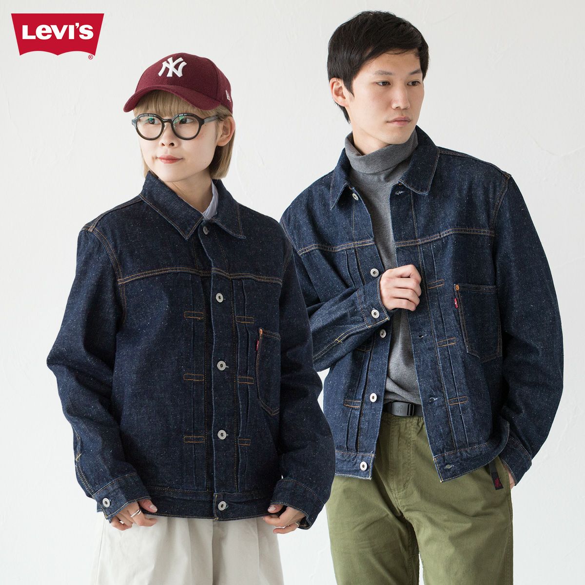 リーバイス LEVIS PREMIUM TYPE I TRACKER トラッカージャケット 囲ま 