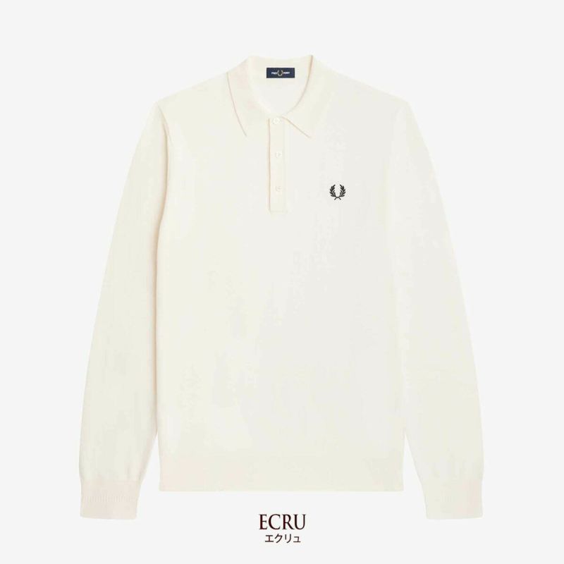 K【超美品】Fred Perry K4535 黒 長袖ポロシャツ k4535_m01.jpg