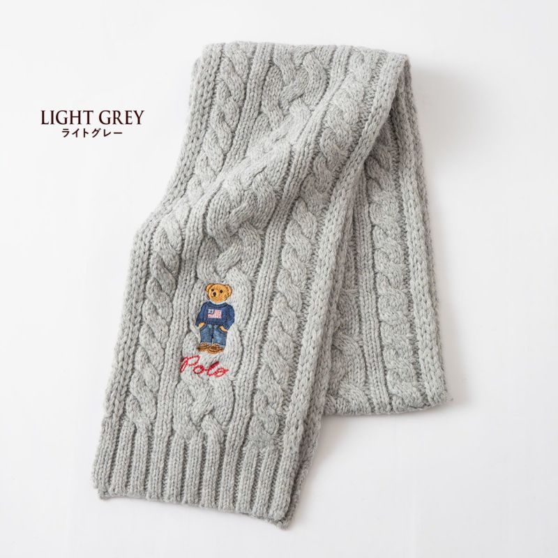 マフラー POLO RALPH LAUREN ポロ ラルフローレン ニット