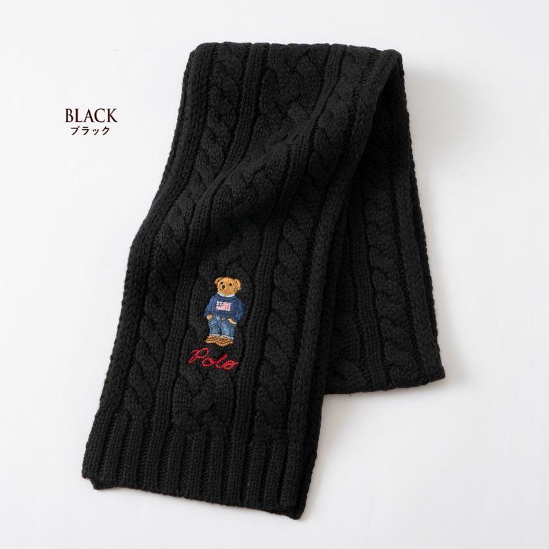 ポロ ラルフローレン ポロベア マフラー POLO RalphLauren