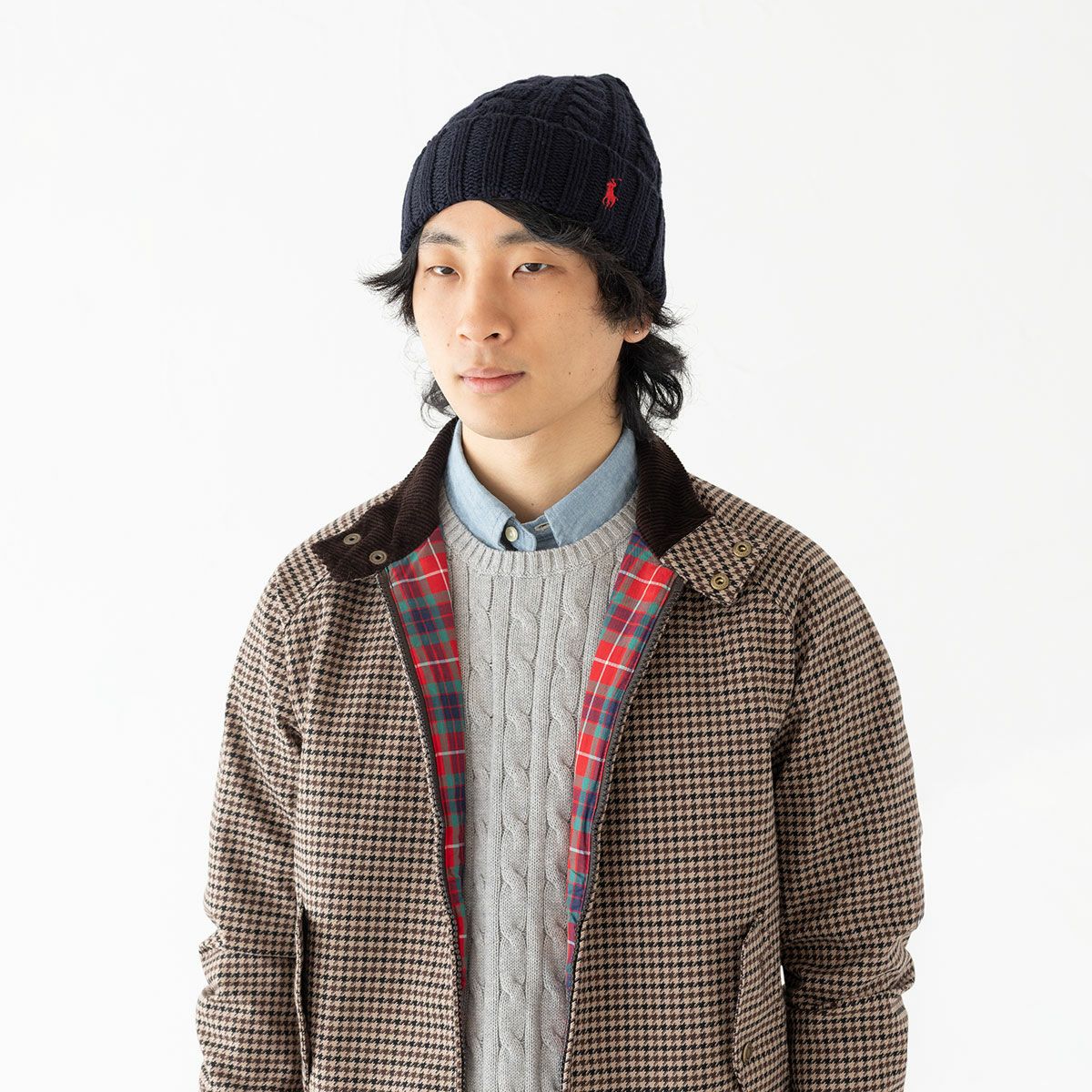 ポロ ラルフローレン ケーブル編み ニット帽 POLO RalphLauren PC1432