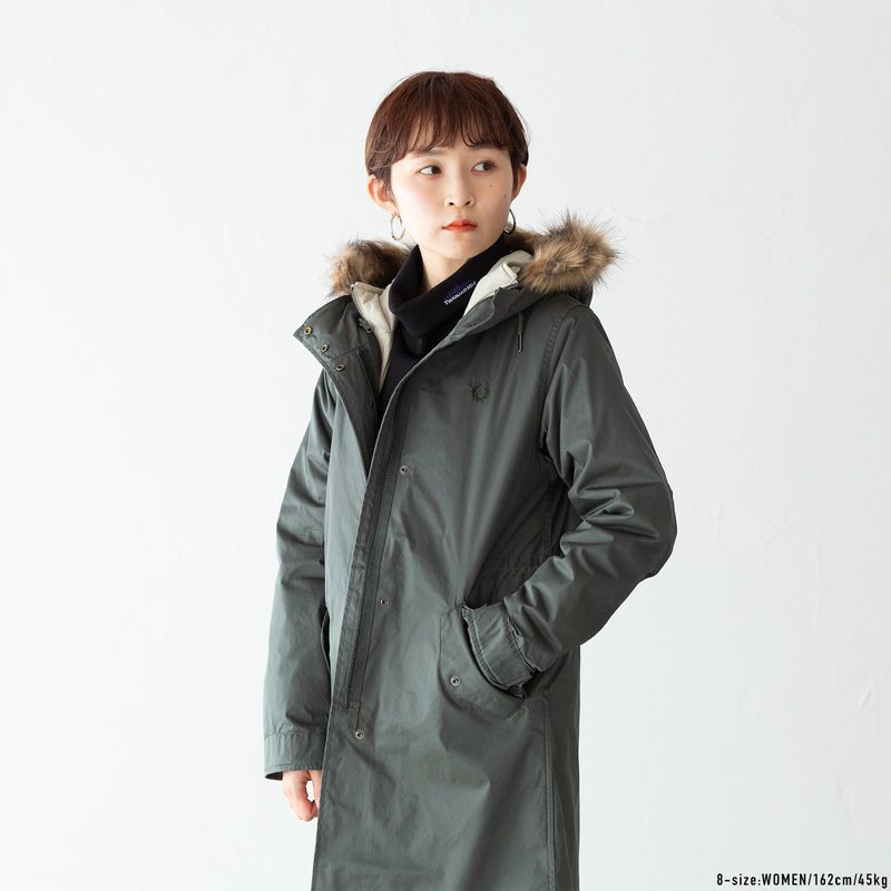 フレッドペリー　モッズコート　レディース 楽天市場】フレッドペリー モッズコート FRED PERRY